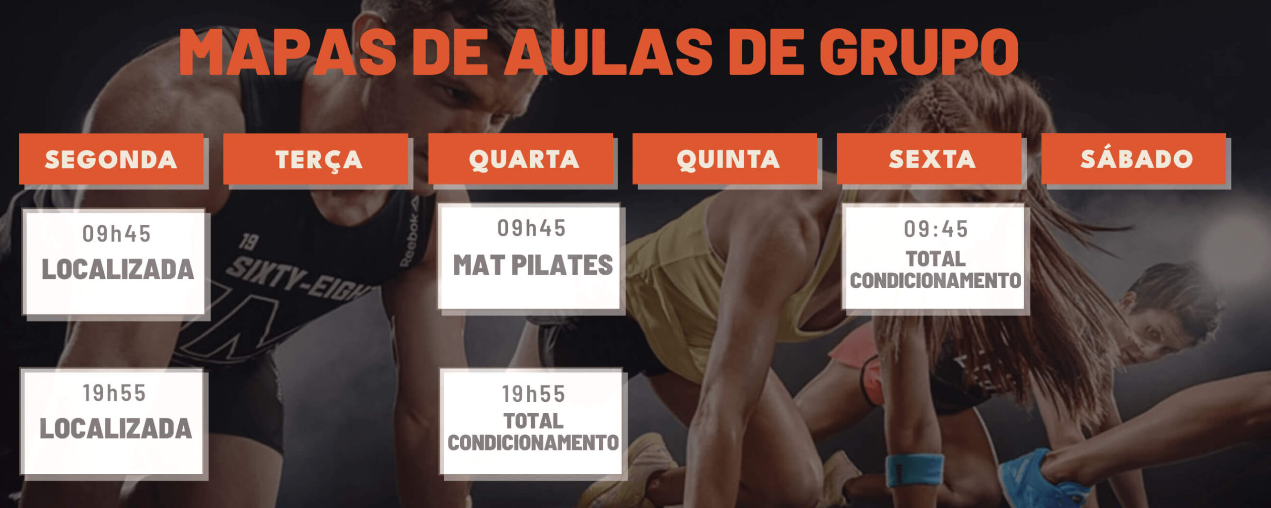 Cursos de Grupo Ginasio Porto